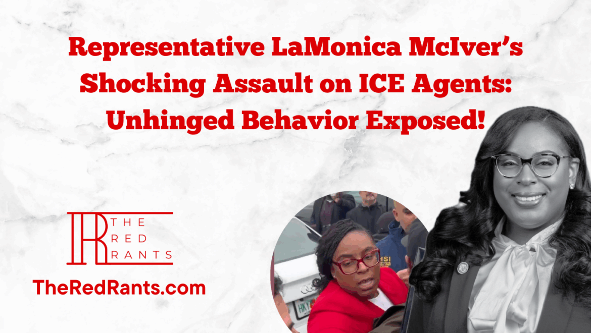 Representative LaMonica McIver’s Shocking Assault on Ice Agents: Unhinged Behavior Exposed!