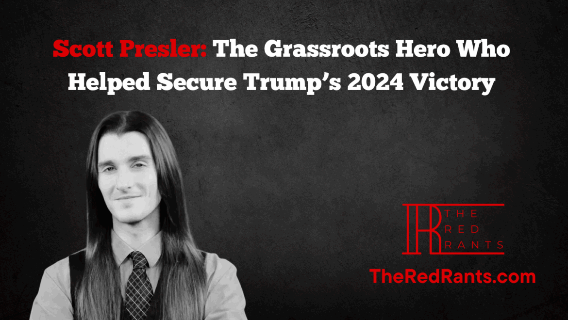 Scott Presler: The Grassroots Hero Who Helped Secure Trump’s 2024 Victory